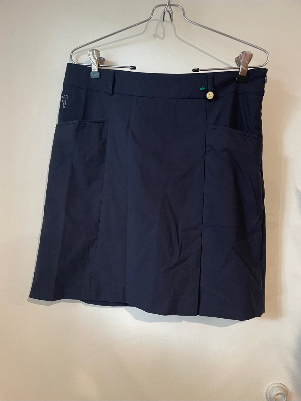 Golfino Black Golf Skort Sz 6 B132